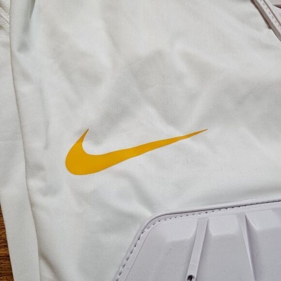 Nike Pro Hyperstrong Padded Football Shorts XL White Gold Dri-Fit Protective New - Picture 4 of 16